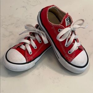 Red converse